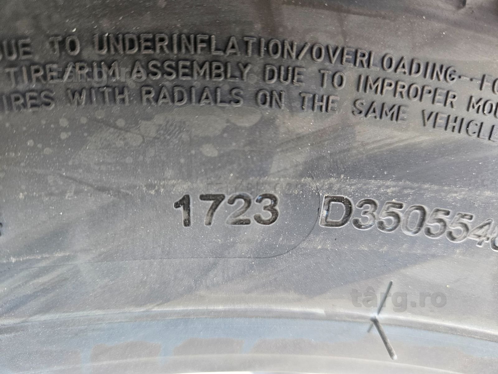 235/75 R17.5, 143J, DOUBLE, Anvelope tractiune M+S 6