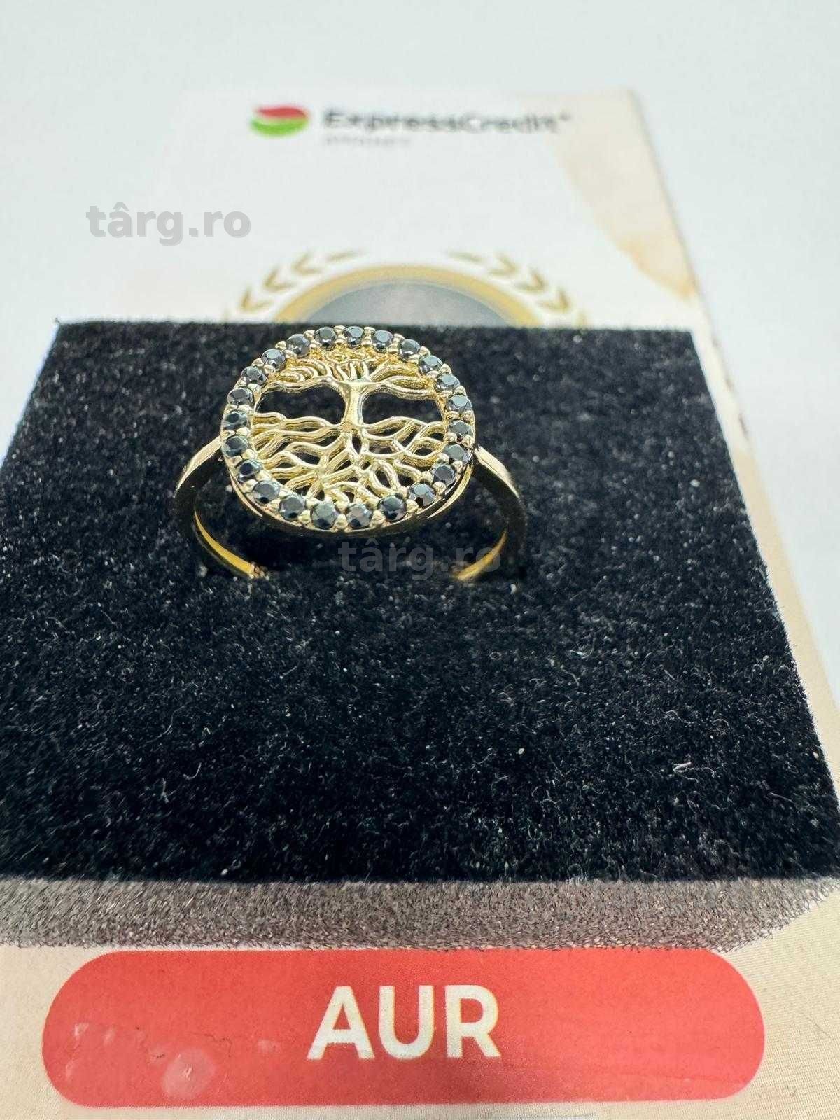Inel din aur 14k (70234.1/ 10 Pacurari 1) garantie 2 ani! 2