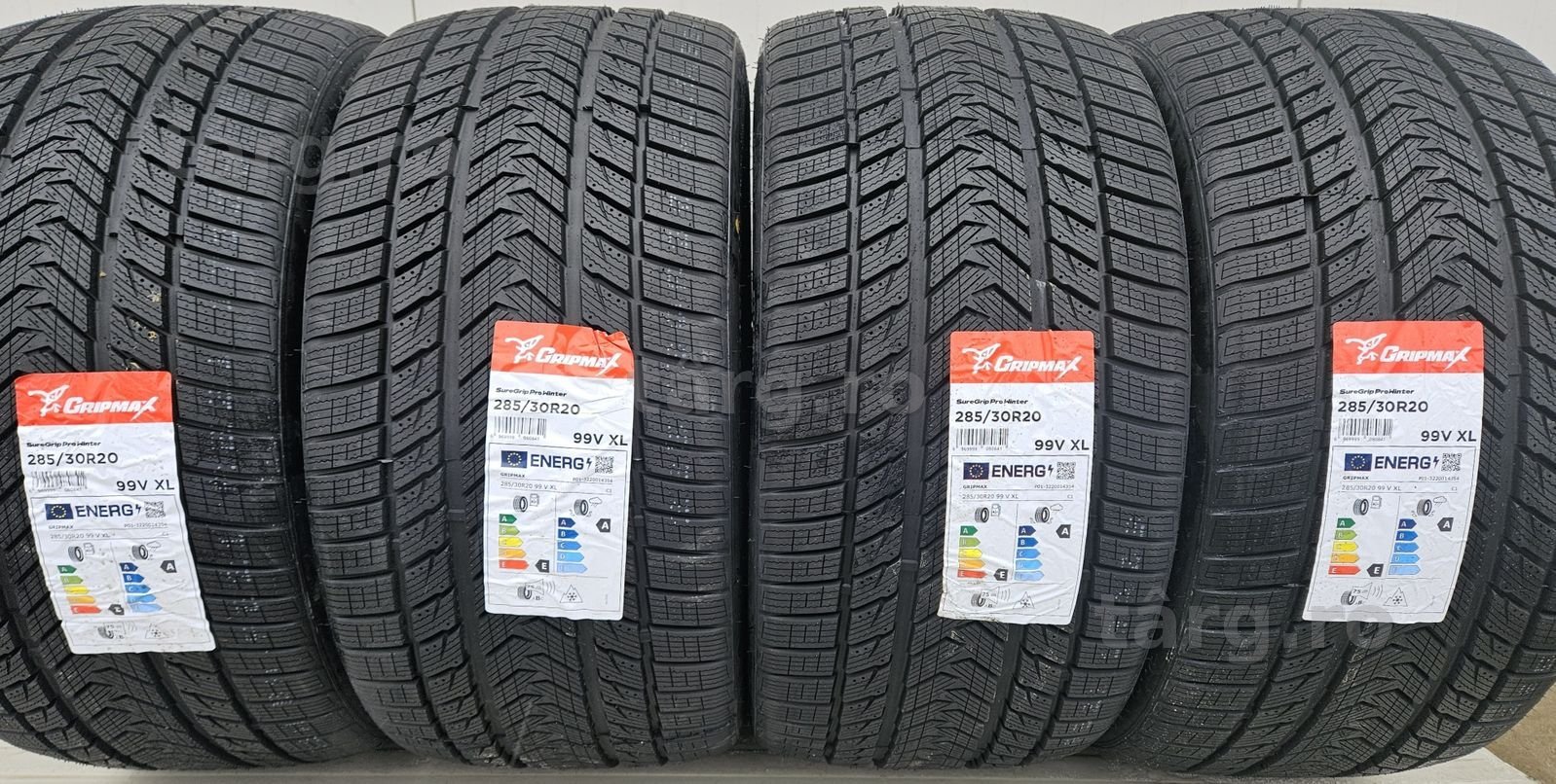285/30 R20 99v xl, GRIPMAX, Anvelope iarna M+S, Aderenta clasa A PROMO
