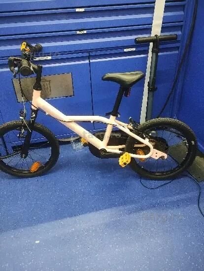 Bicicletă 16 inch 4-6 ani Discover 500 Roz - (SecondHand) Decathlon