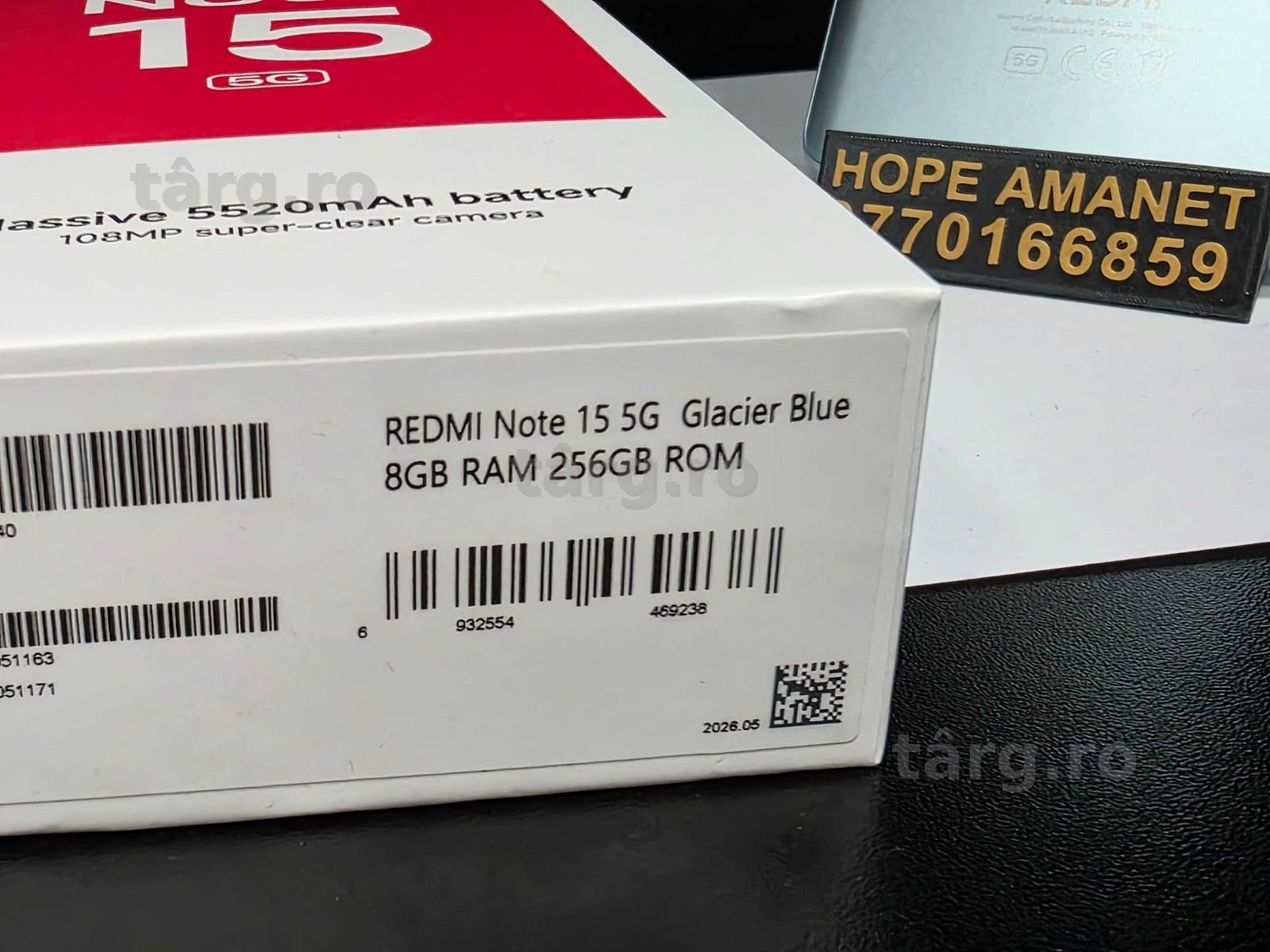 Hope Amanet P10/Redmi Note 15 5G 256GB 2