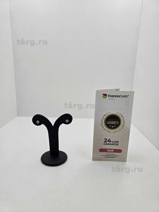 Cercei aur 14K 1.09gr (Ag25 Belvedere B.41512.2)-Garantie 2 Ani!