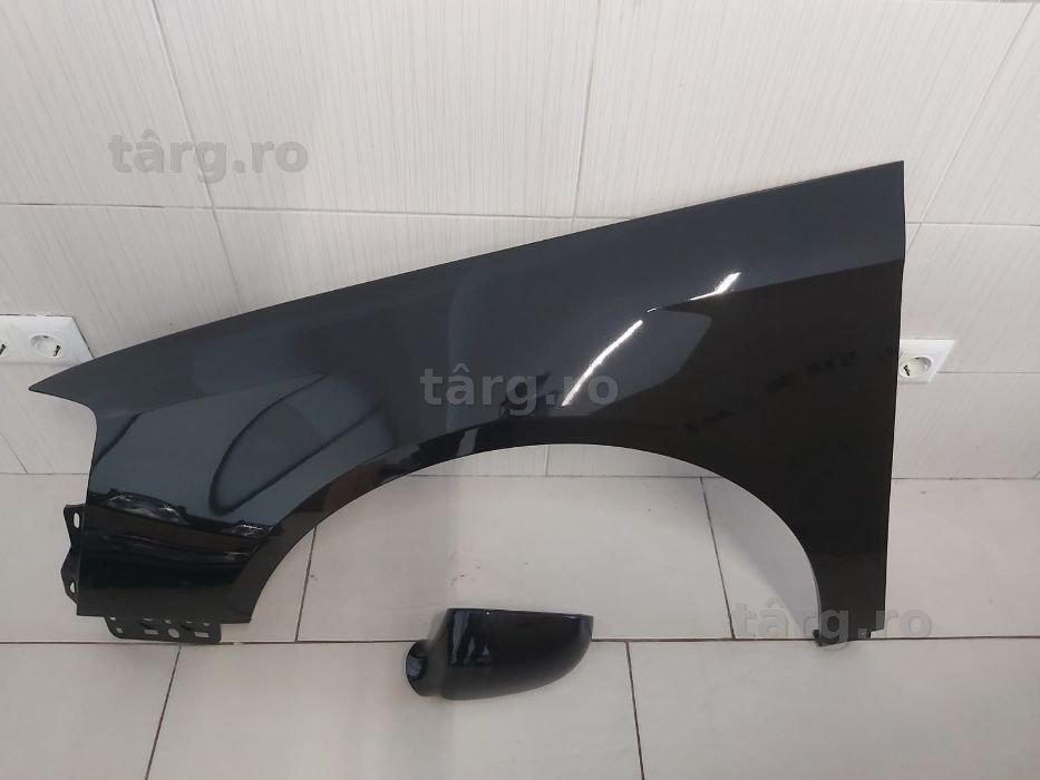 Aripa Fata+Capac Oglinda Stanga VW Passat B6 2005-2011 (LC9X (Negru))