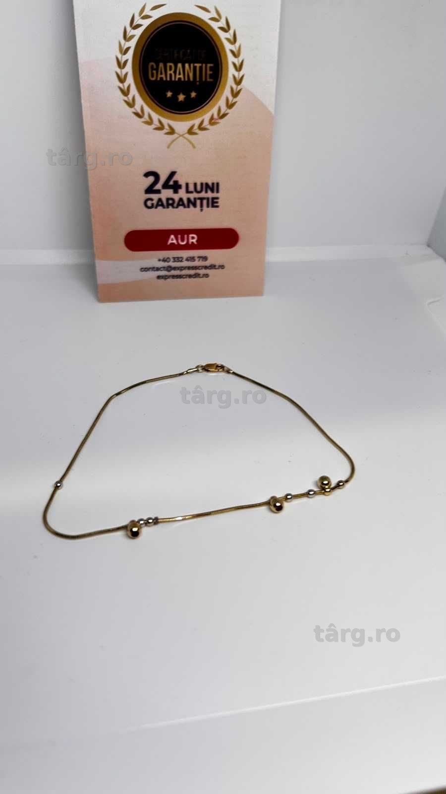 Bratara Aur 14K 2.64g (Ag4 Dacia B.52352.2) Garantie 2 ani
