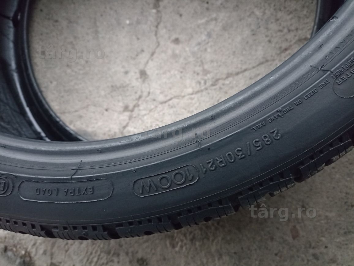 2 anvelope de iarna ca si noi Michelin 285/30 R21 dot 4317 4