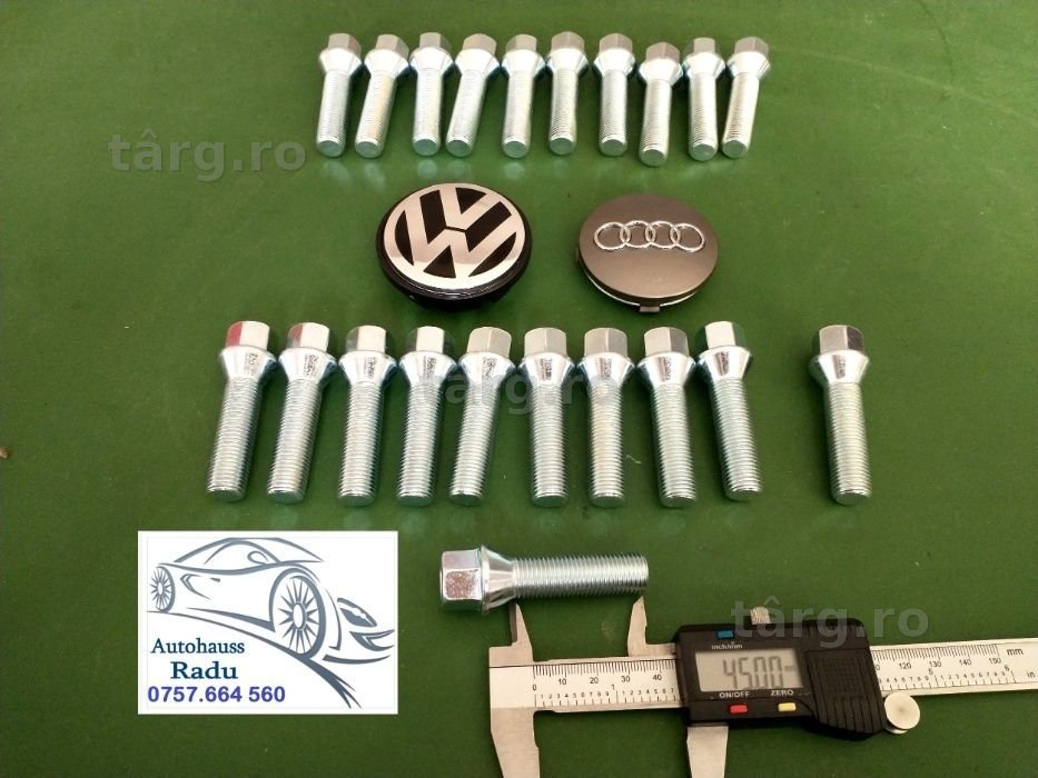 Prezoane VW Audi M14 x 1,5 filet 45 mm cap Conic NOI