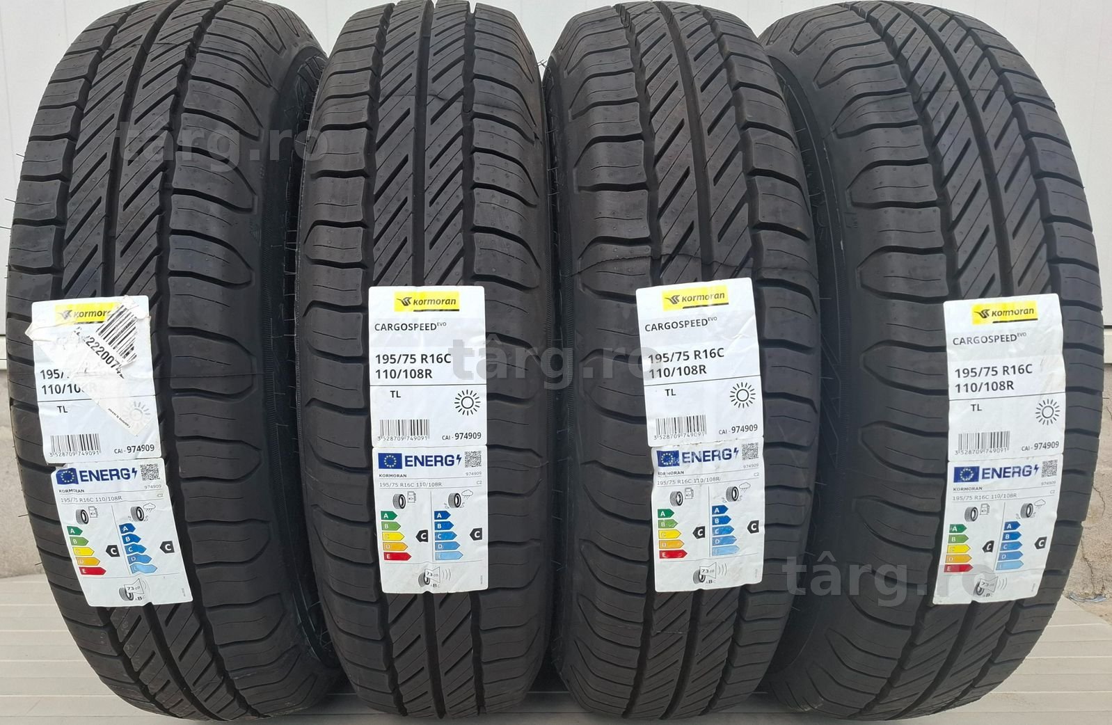195/75 R16C 110R (10 pliuri) KORMORAN (by Michelin) Anvelope vara M+S