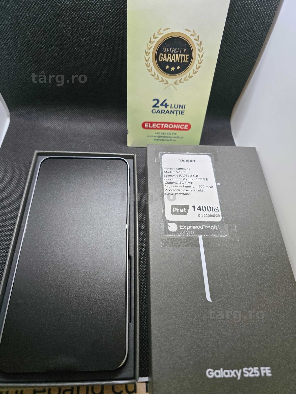Telefon Samsung S25 FE CNX (Ag29 Siraj b.35159) Garantie 2 ani