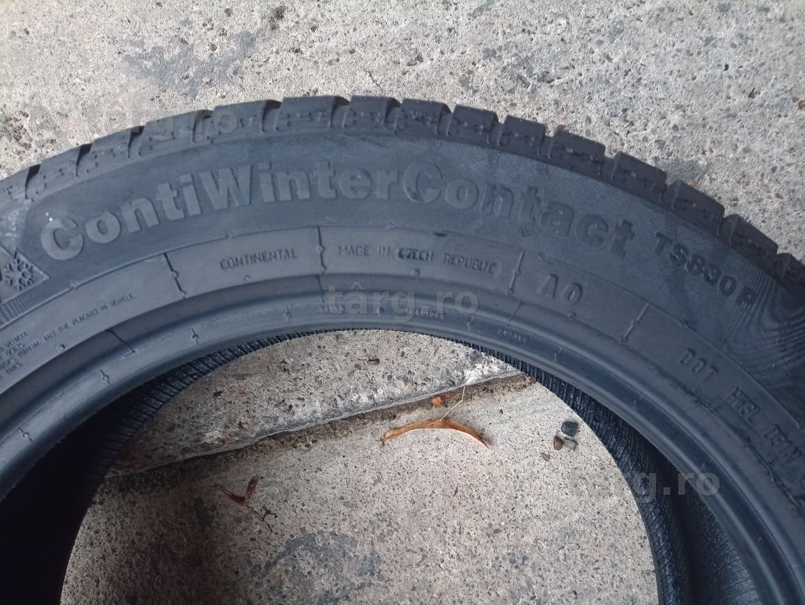4 anvelope de iarna Continental 235/55 R18 dot 4219 4