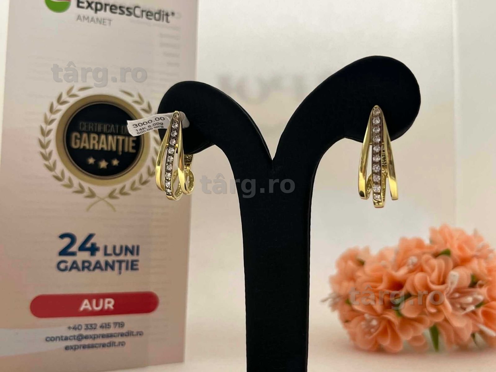 Cercei Aur 14k 6.04g (AG31 Barboi B.32833)