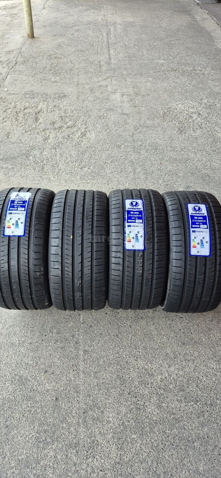 4 anvelope vara noi Sunwide 275/30/19,dot 2025.Pretul este pe bucata.