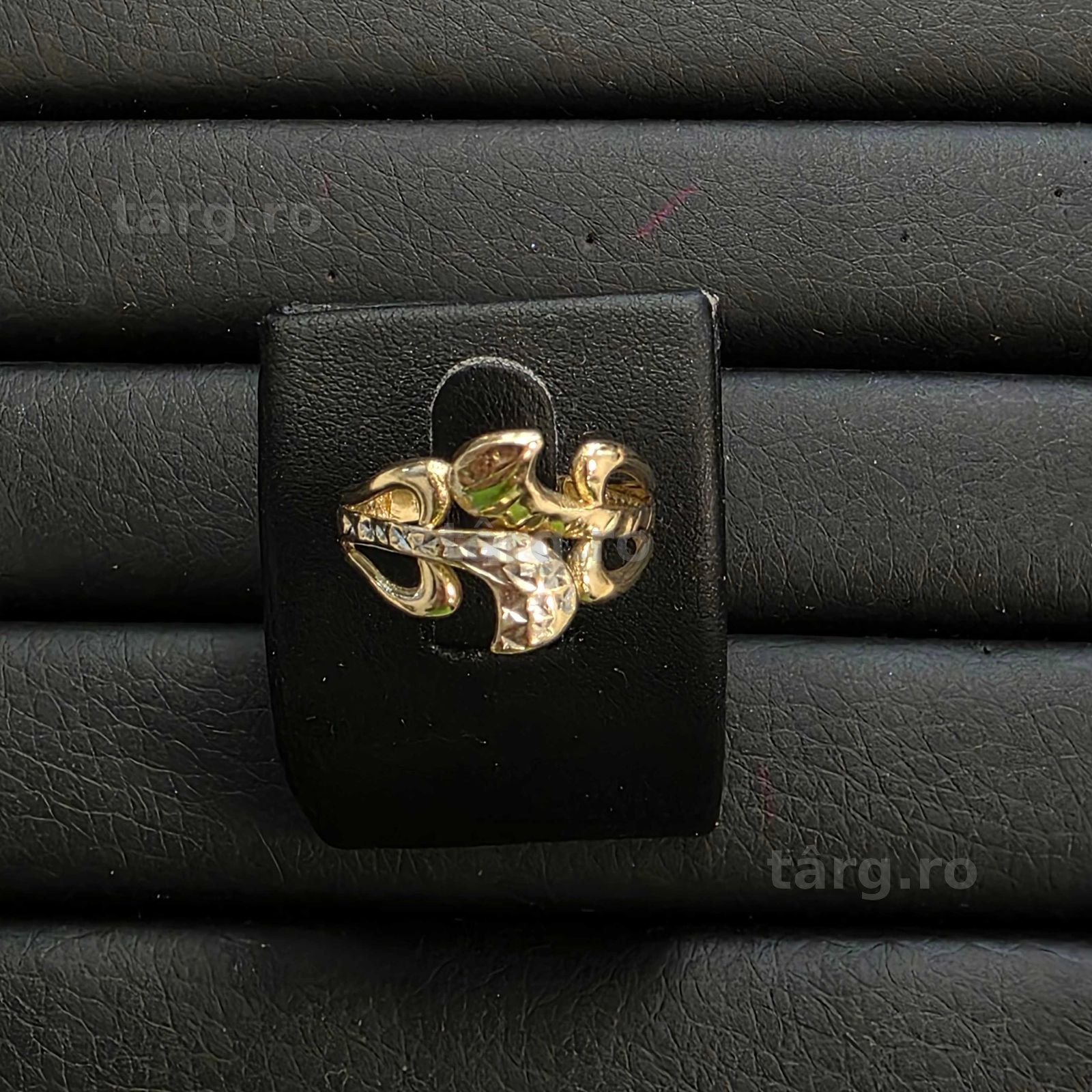 Inel Aur 14K - 2.26 grame / 1130 lei ( B34203.1 / Ag28 Doi Baieti ) 4