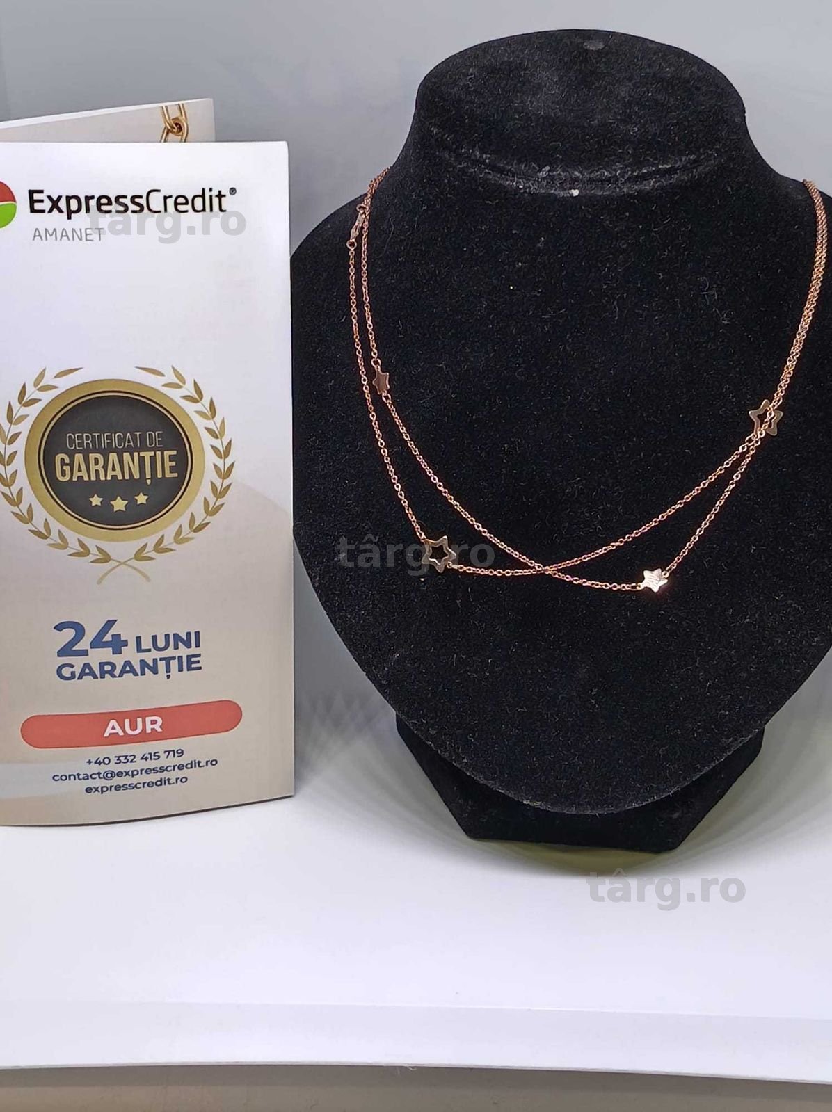 Colier Aur 14K 3.99g (Ag4 Dacia B.52303.9) Garantie 2 ani