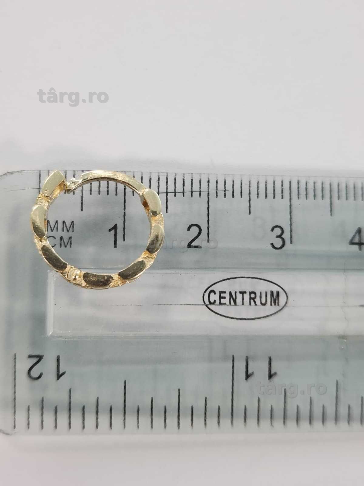 Cercei aur, 14k, 2.76g (b 68843.3 Ag2 Tudor) 2
