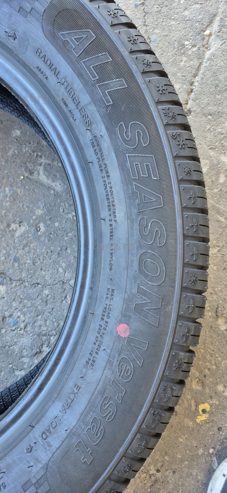 4 anvelope M+S noi Sunny 225/60/17,dot 2025.Pretul este pe bucata. 5