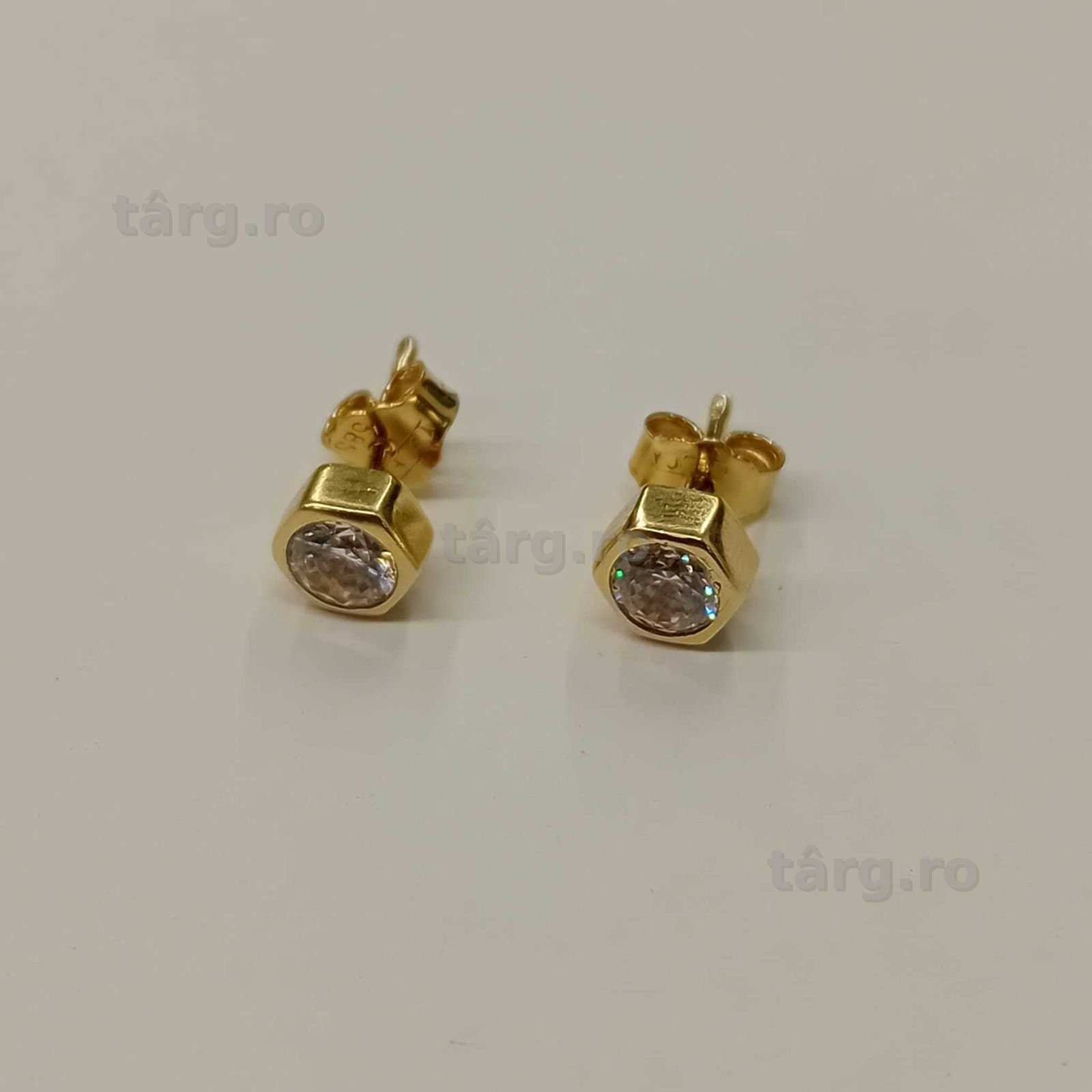 Cercei Aur 14k 1.63g (ag49 Esplanada b.8321) 2 ani garantie 4