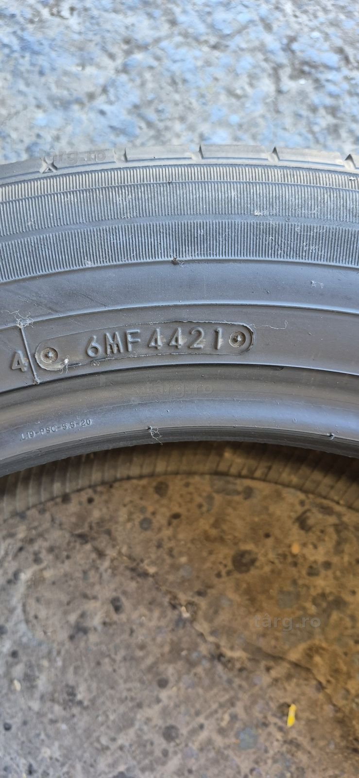 4 anvelope vara Toyo 225/55/19,dot 2021.Pretul este pe bucata. 7
