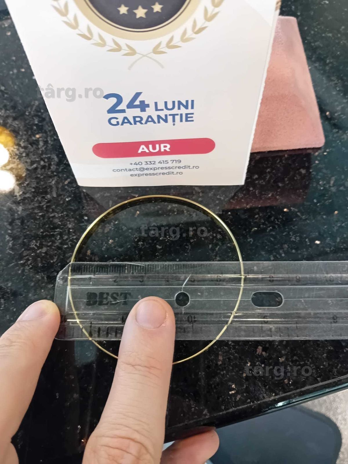 Bratara fixa aur 14K 5.01g (Iulius Mall)(B-419.1) Garantie 2 ani! 2