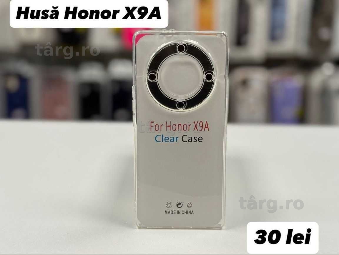 Husa silicon, folie, cablu, incarcator Honor X9A