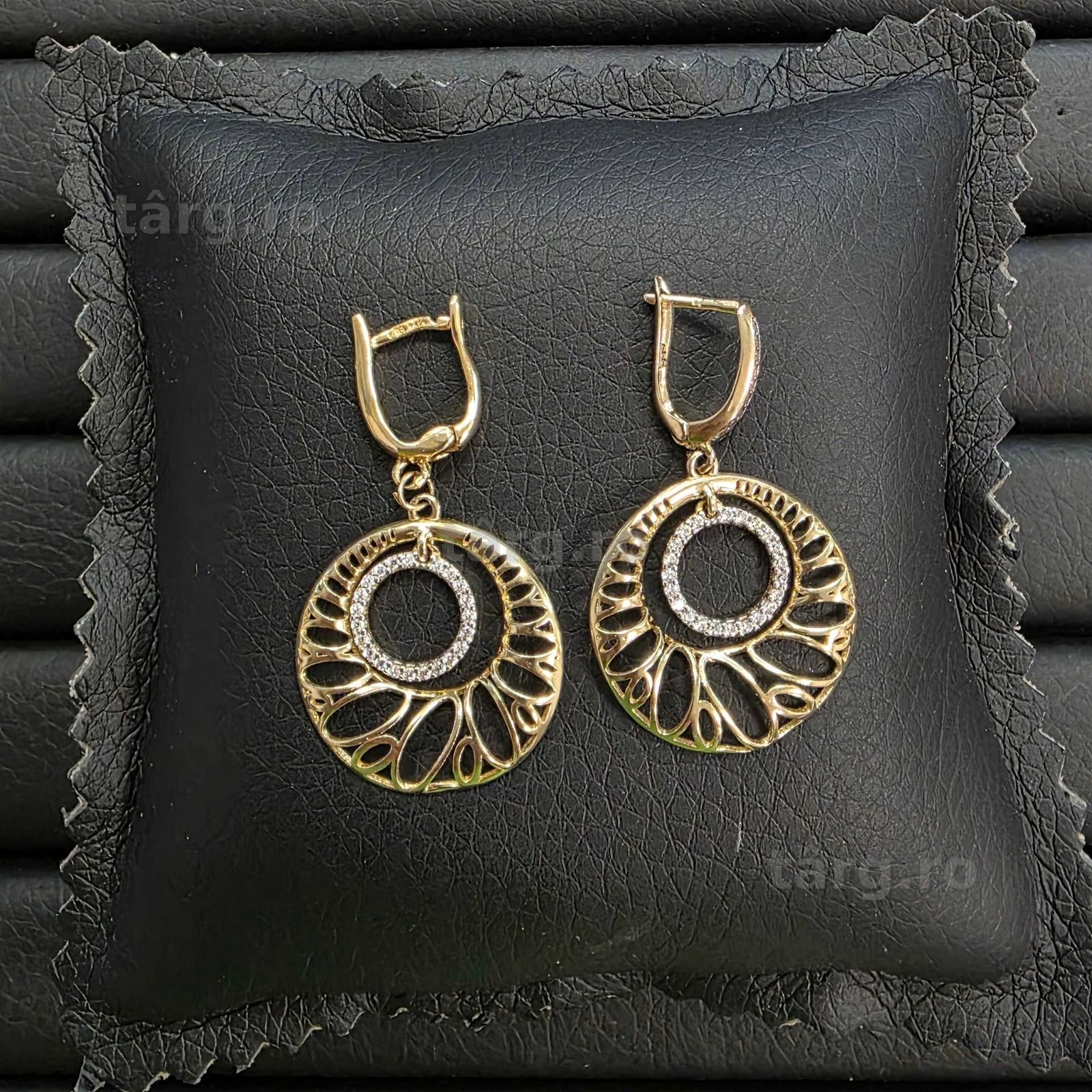 Cercei Aur 14K - 5.08 grame / 2540 lei ( B33713.1 / Ag28 Doi Baieti )