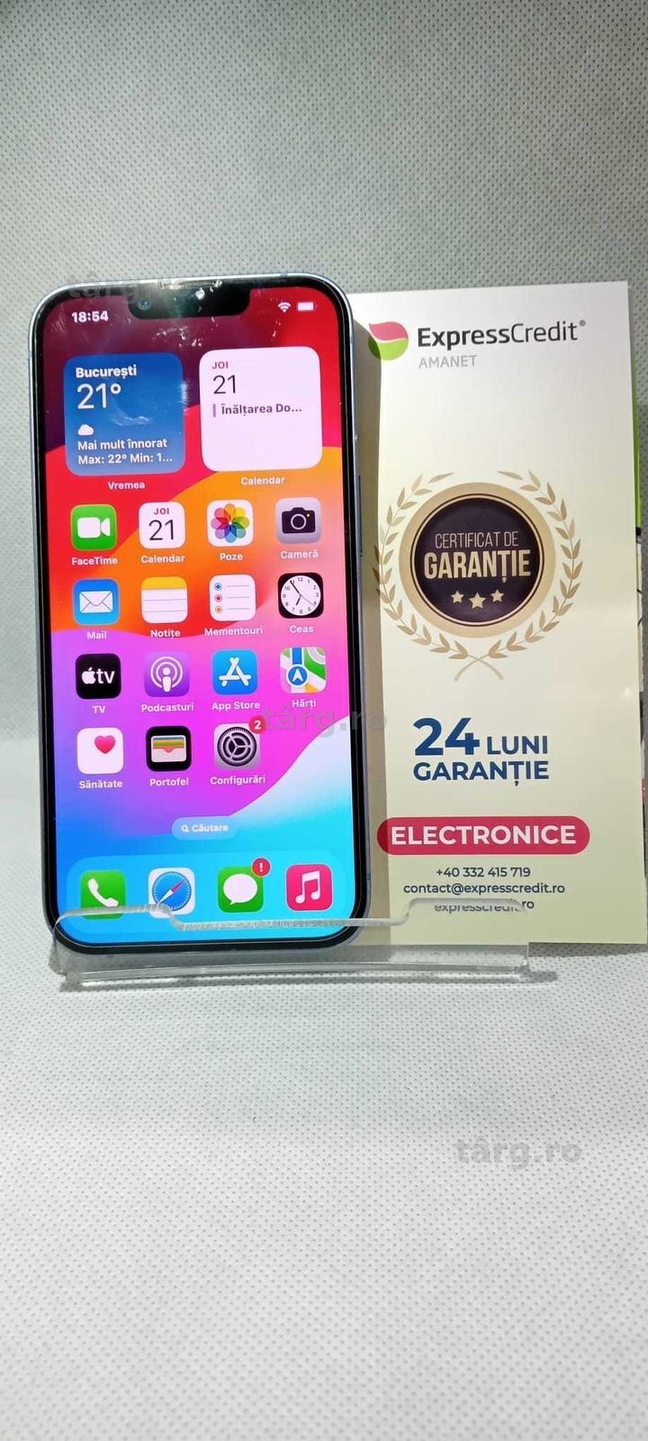 iPhone 14 128 Gb (Ag18 Tutora b.7293) Garantie 2 ani!
