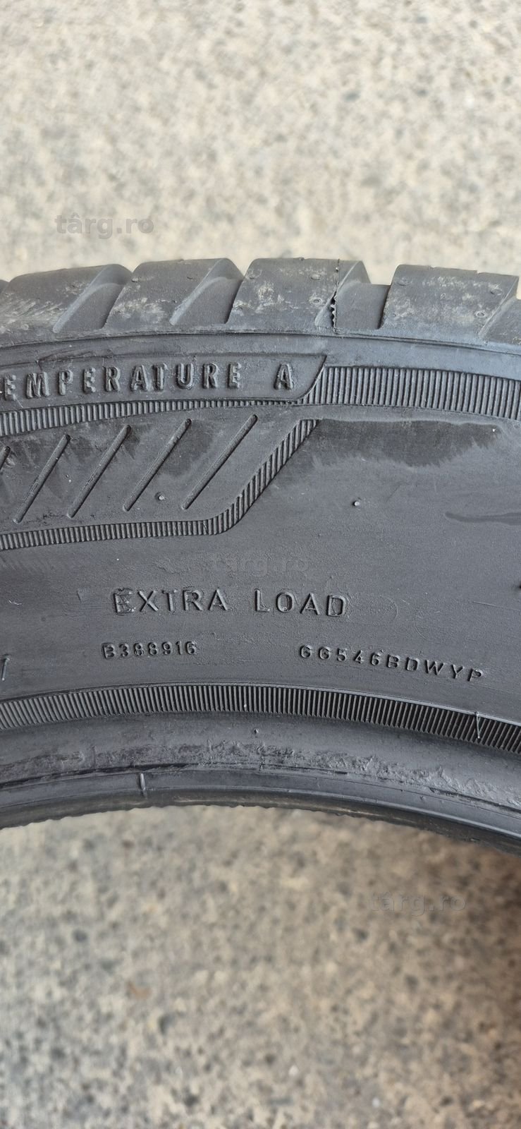 2 anvelope M+S ca noi Goodyear 225/55/18,dot 2023.Pretul este pe bucata. 7