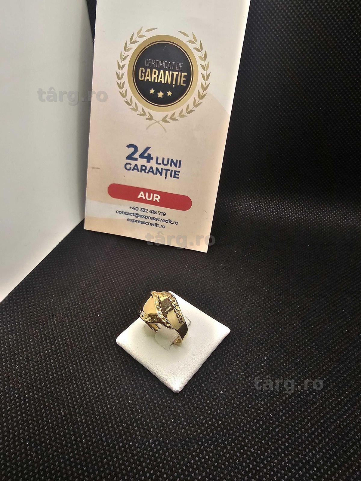 Inel aur 14K 2.56g (50356.2 AG 11 Piata Nicolina) 2 ani garantie!