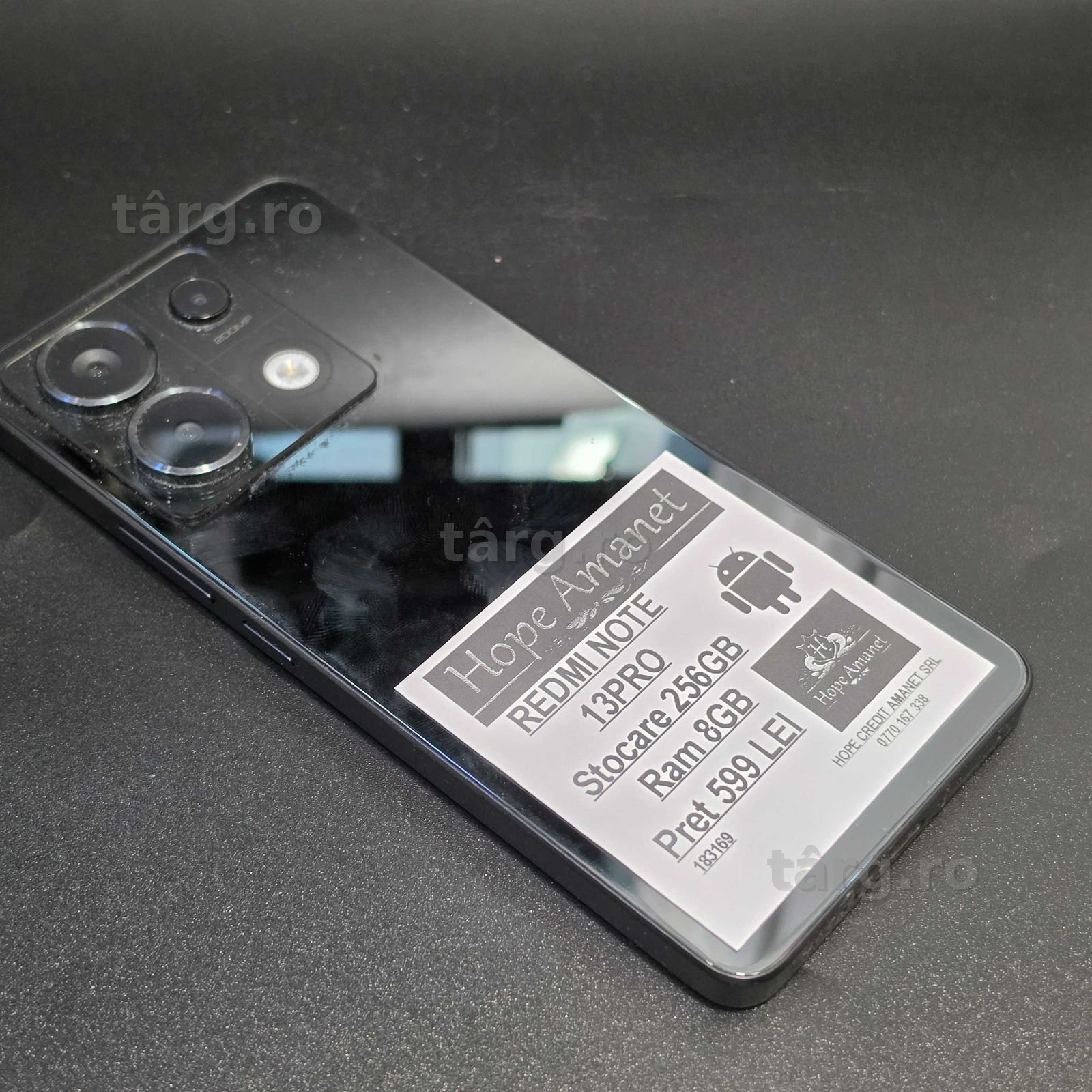HOPE AMANET P8  Redmi Note 13 Pro 256 gb 8 gb ram 2