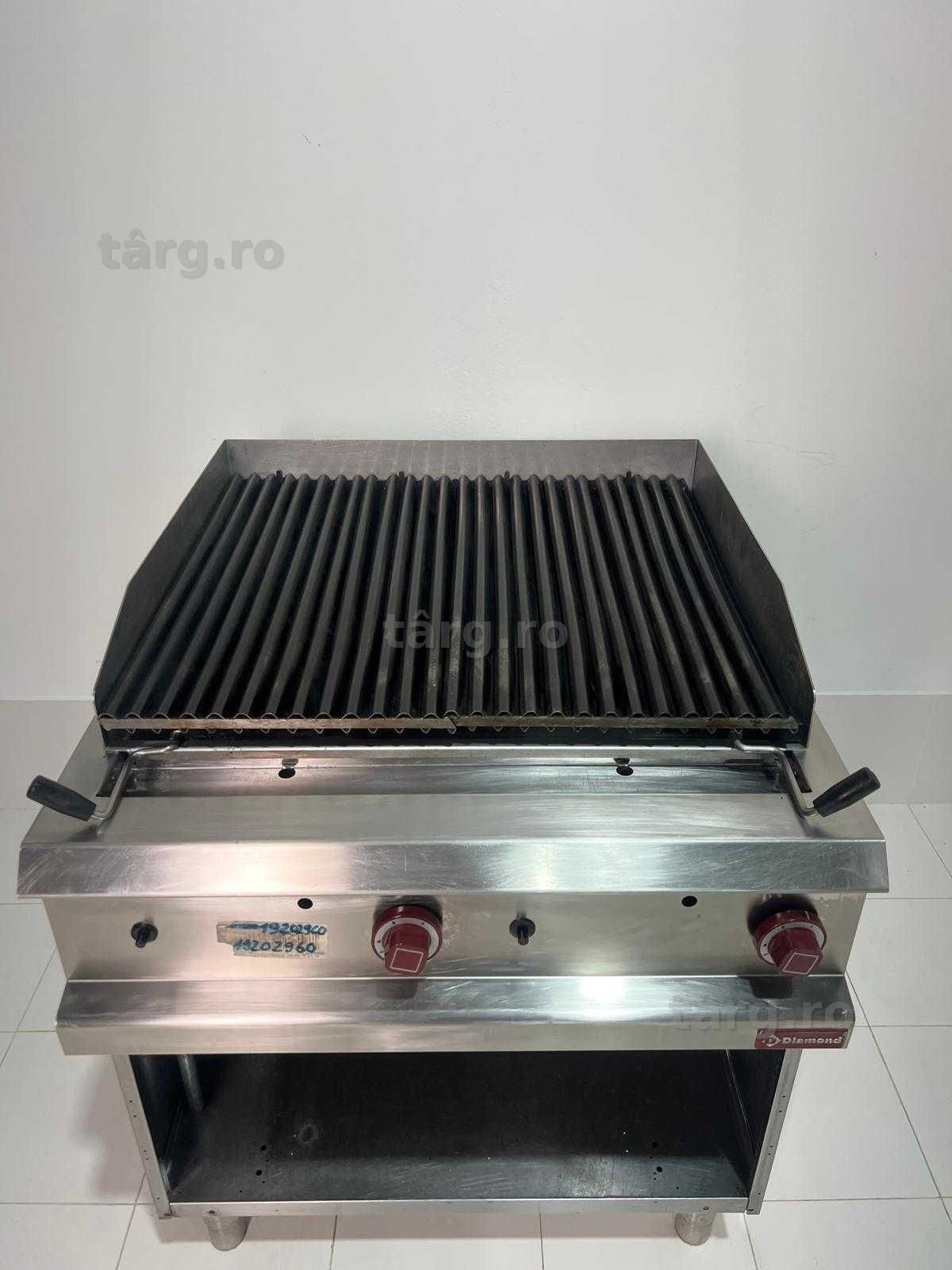 Diamond - Gratar roca vulcanica GAZ (800 x 900 x 850mmH)