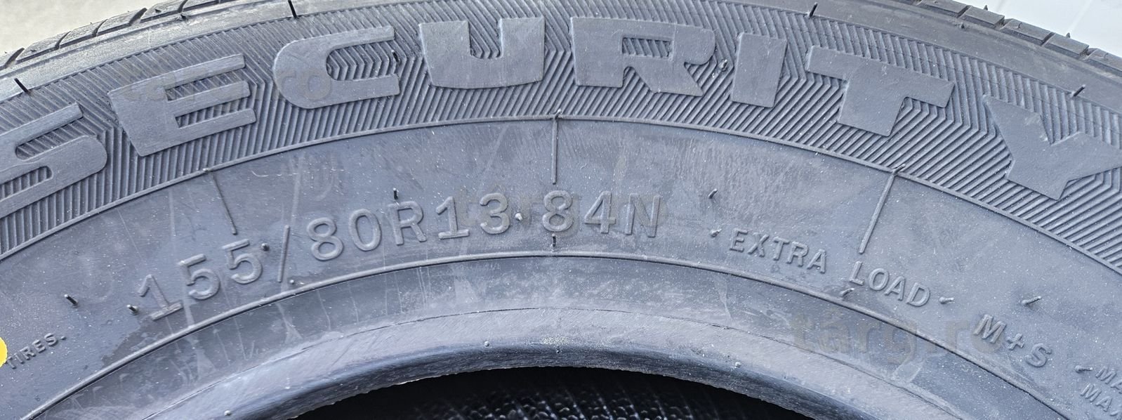 155/80 R13 84N, SECURITY, Anvelope de remorca M+S 3