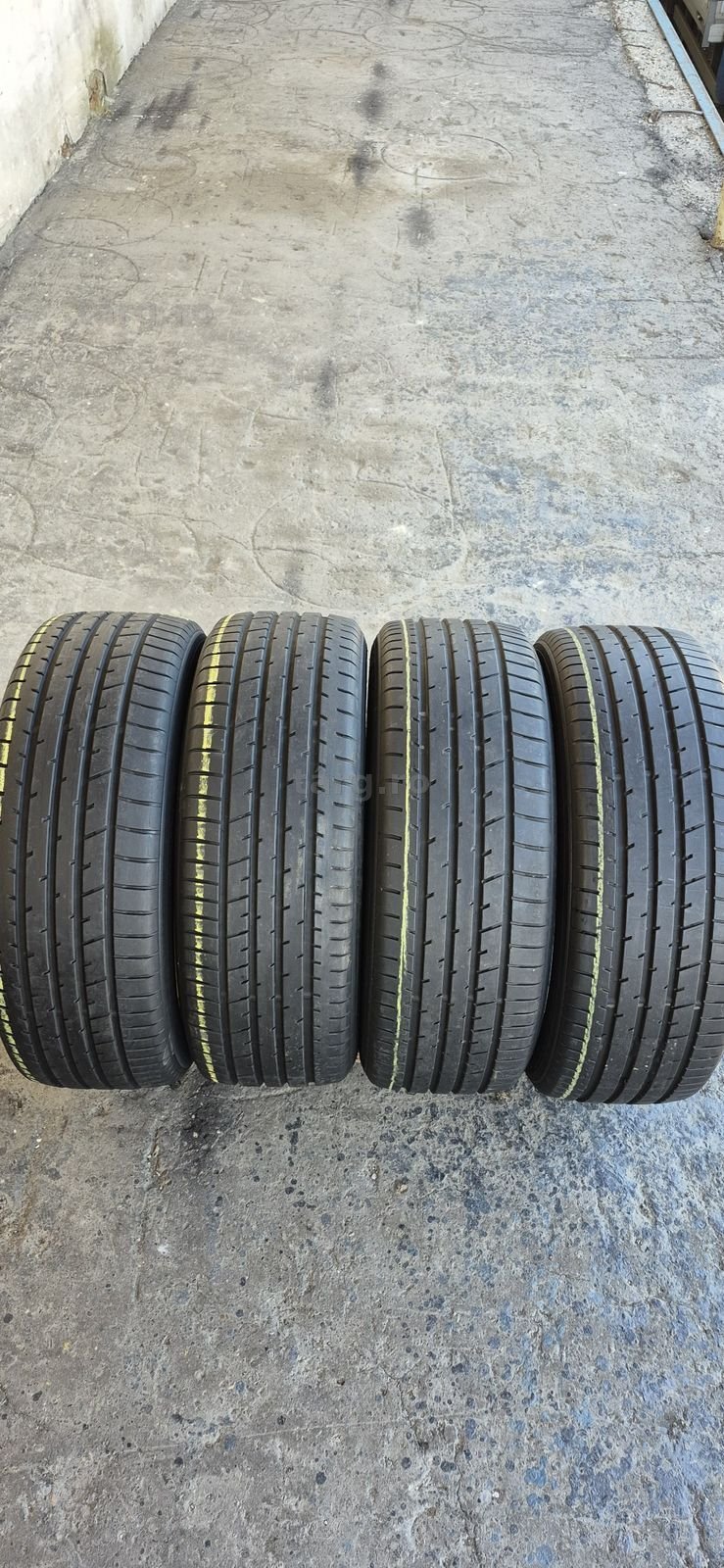 4 anvelope vara Toyo 225/55/19,dot 2021.Pretul este pe bucata.