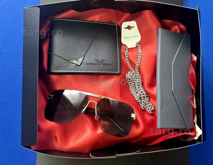 Set cadou ochelari de soare barbati