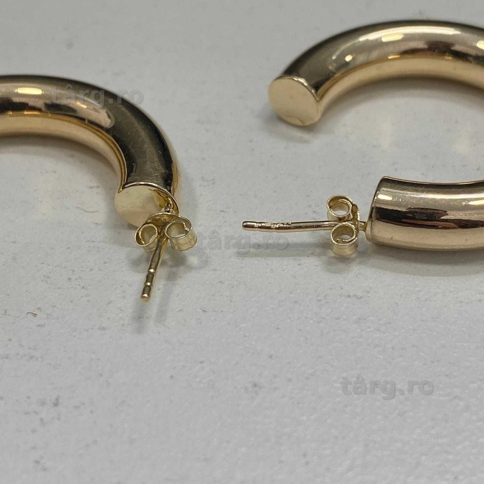 (AG13) Cercei aur 14k 56124g (b.56124) Garantie 2 ani! 2