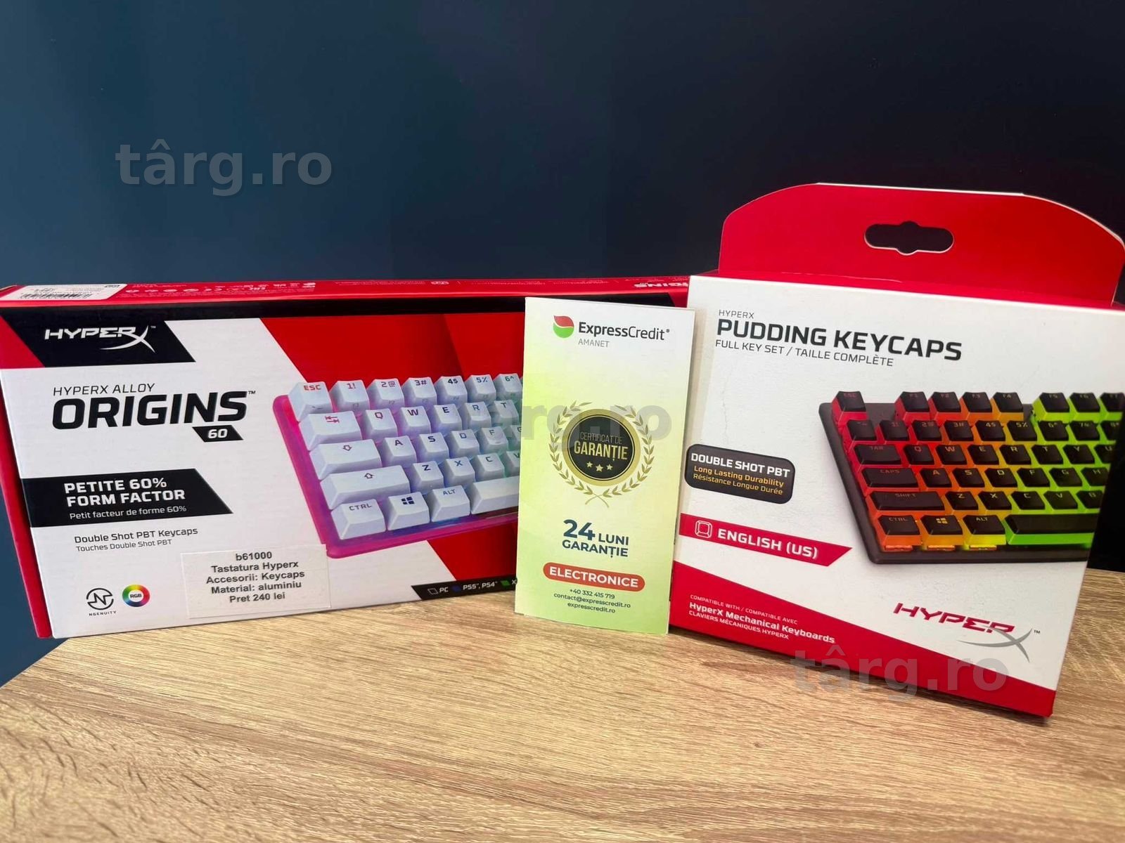 (AG51) Tastatura Hyperx origins 60 b61000- Garantie 2 ani!