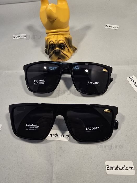 Ochelari de soare polarizati Lacoste Black, made in Itay, pret per bucata