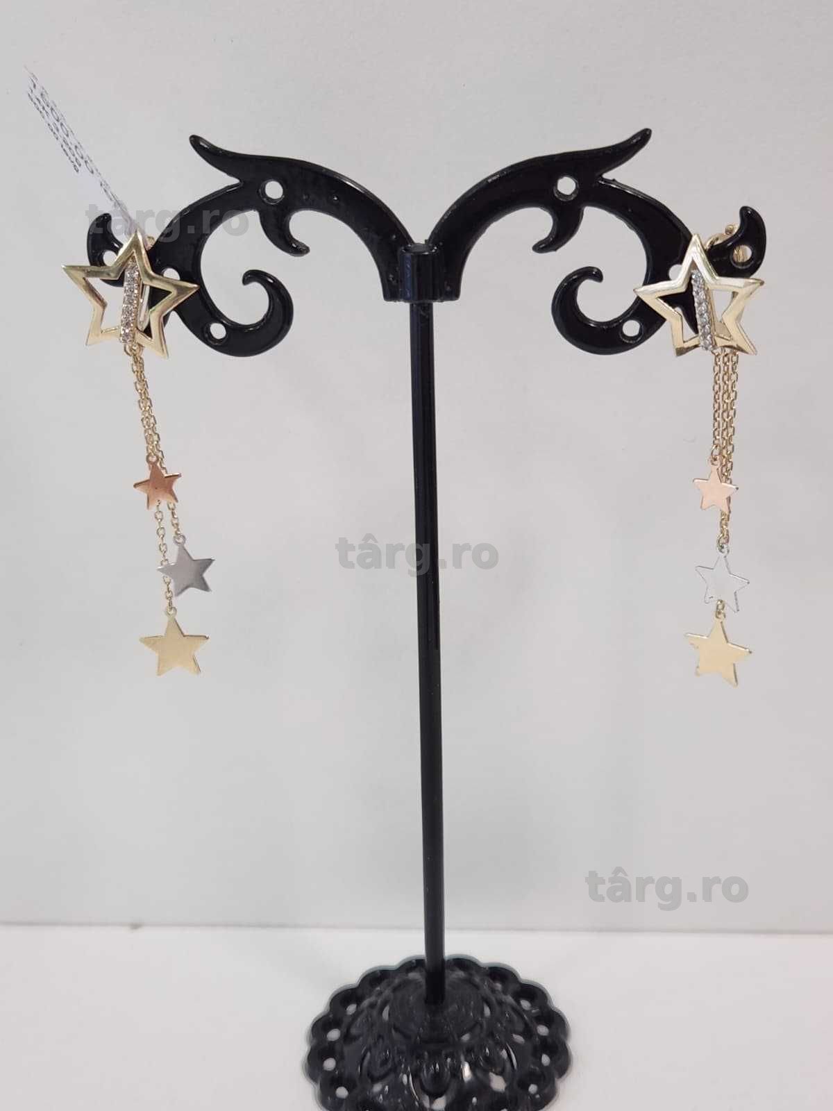 Cercei aur, 14k, 3.2g (b 68773.2 Ag2 Tudor)