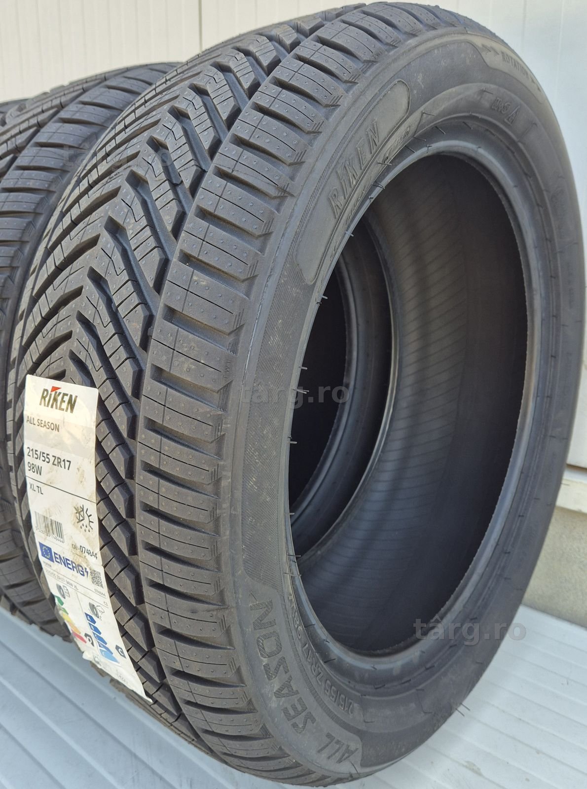 215/55 R17, 98W,RIKEN (by Michelin) XL, Anvelope all season M+S 3