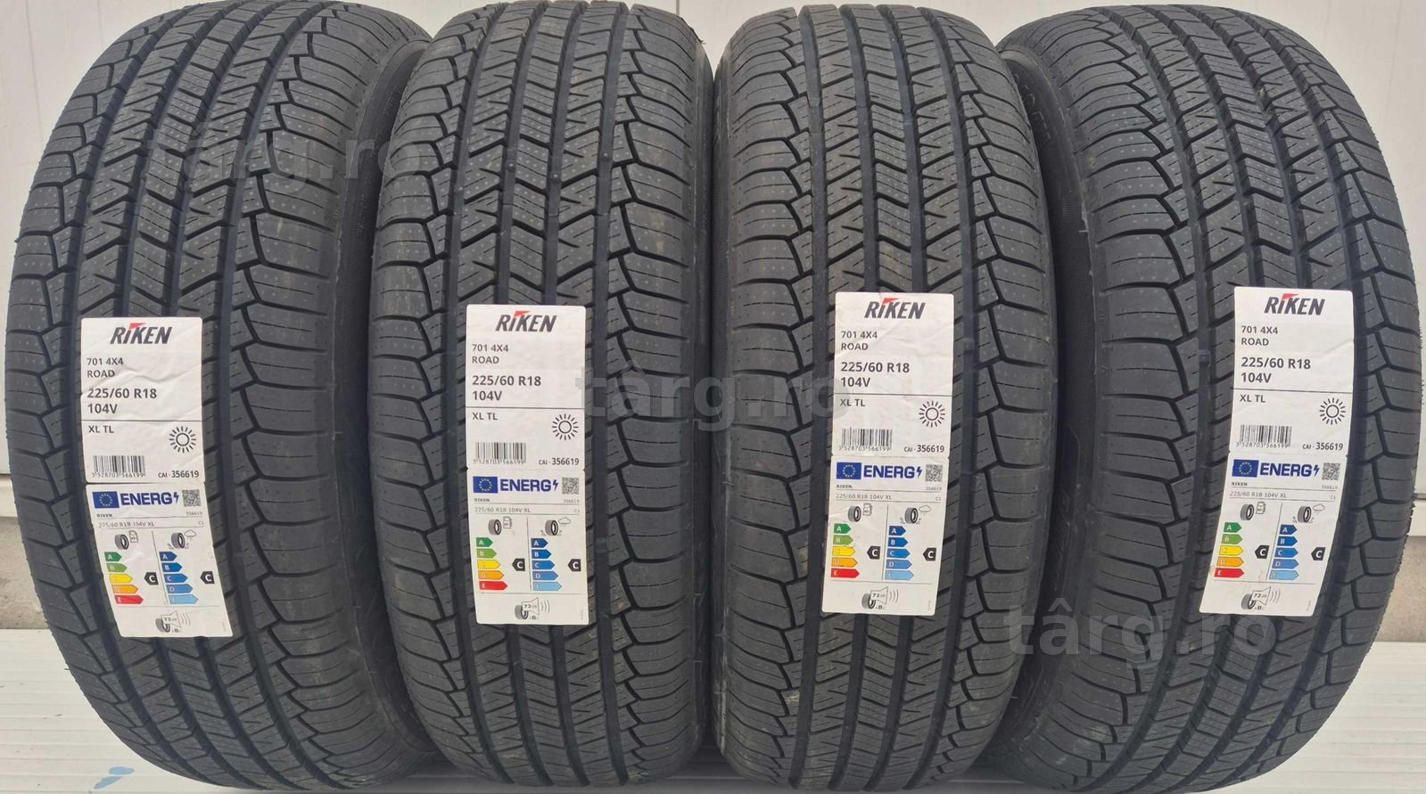 225/60 R18, 104V,RIKEN(By Michelin) Road701, Anvelope vara SUV