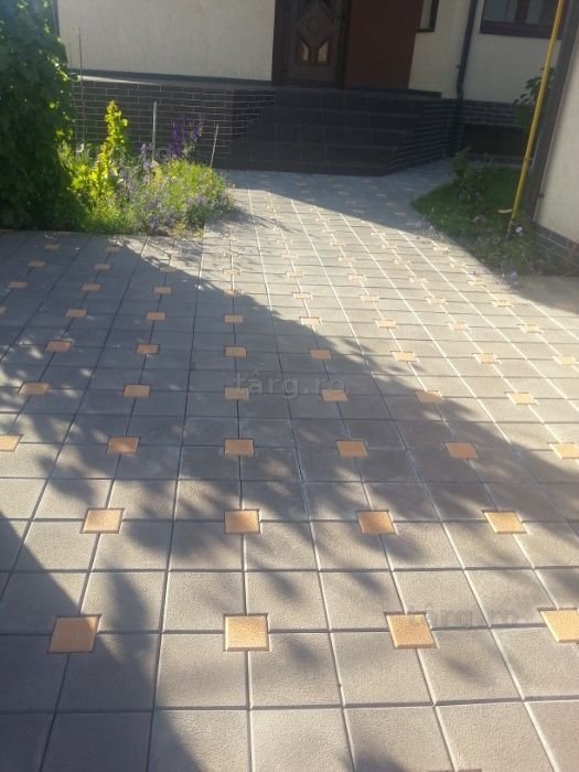 Pavaje din beton vibrocomprimat Asiguram montaj transport pavele dale