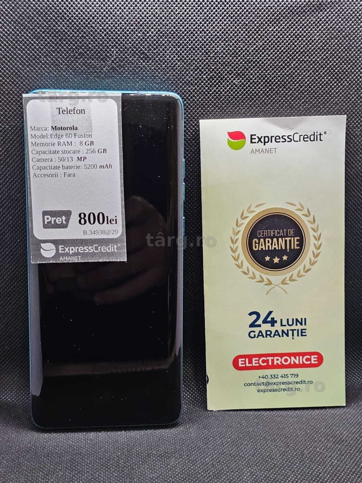 Telefon Motorola Edge 60 Fusion (Ag29 Siraj b.34938.1) Garantie 2 ani