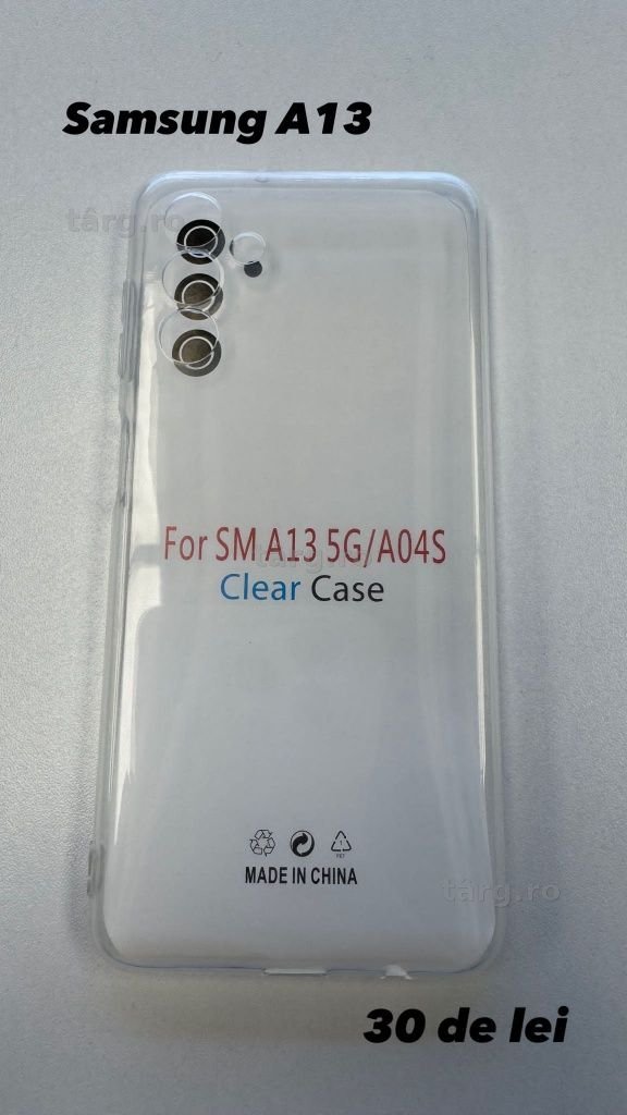 Husa piele ecologica tip carte, Folie, Incarcator, Cablu Samsung A13 2