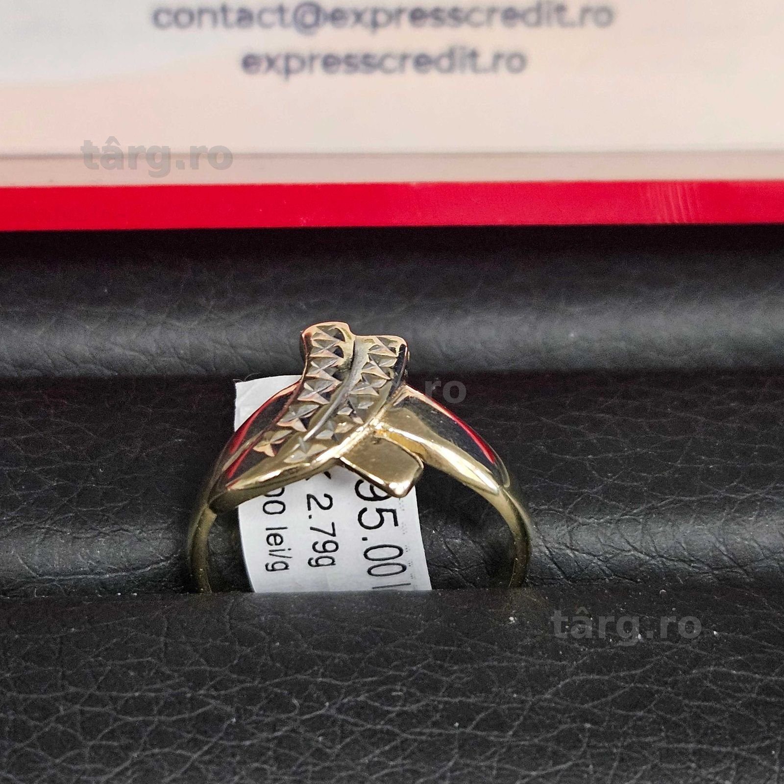 Inel Aur 14K - 2.79 grame /( B34424.1 / Ag28 Doi Baieti )