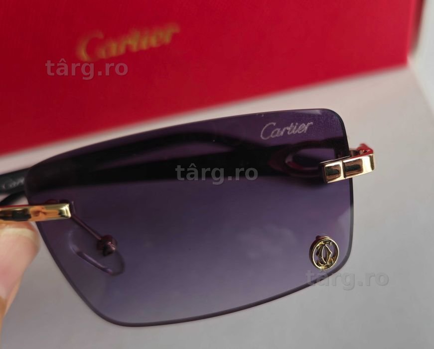 Ochelari de soare Cartier Horn Purple