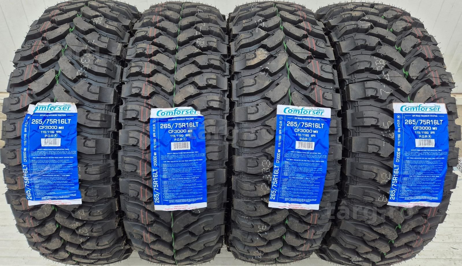 265/75 R16, 119Q, COMFORSER CF3000 M/T, Anvelope Off-Road M+S