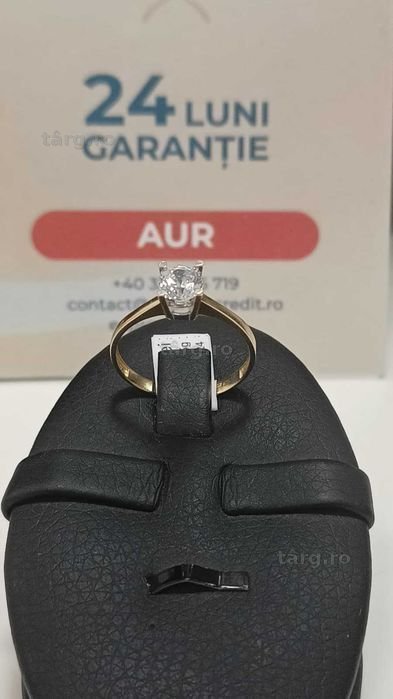 (AG24 Harlau B.45163.1) Inel aur 14K 2.45gr - Garantie 2 ani!
