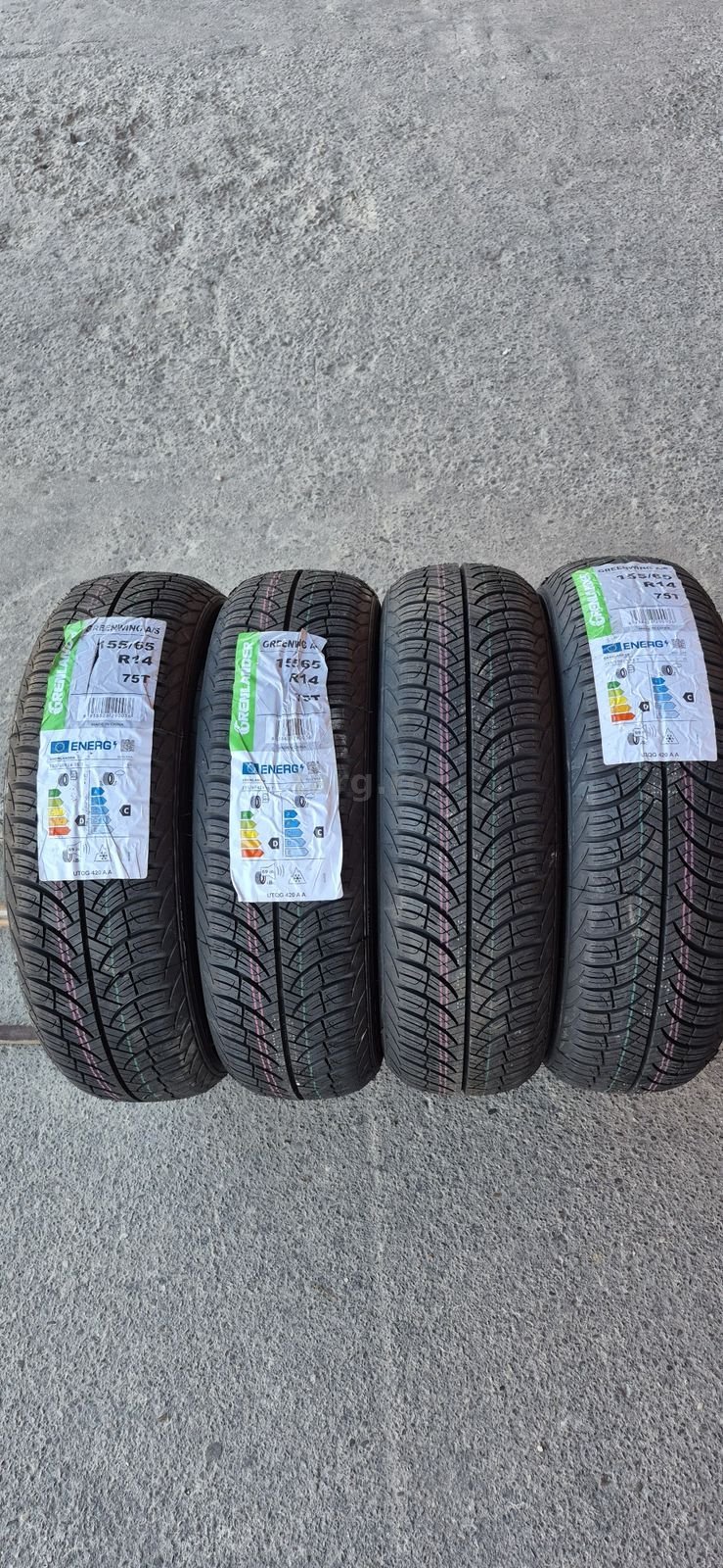 4 anvelope M+S noi Grenlander 155/65/14,dot 2025.Pretul este pe bucata