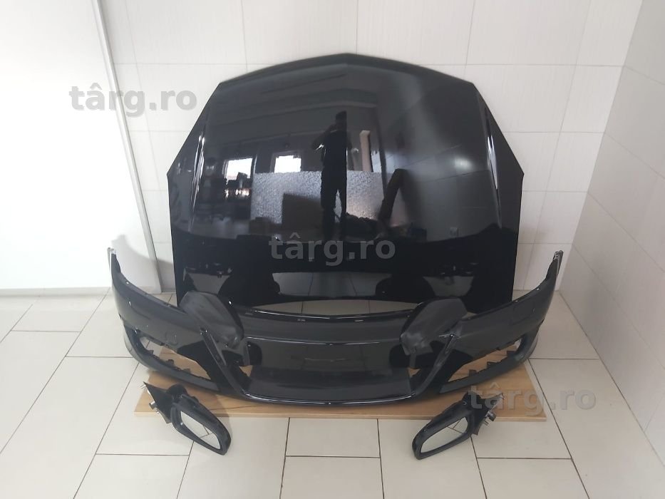 Pachet Bara Fata+Capota Motor+Oglinda Dr-Stg Opel Astra H (Z20R-Negru)