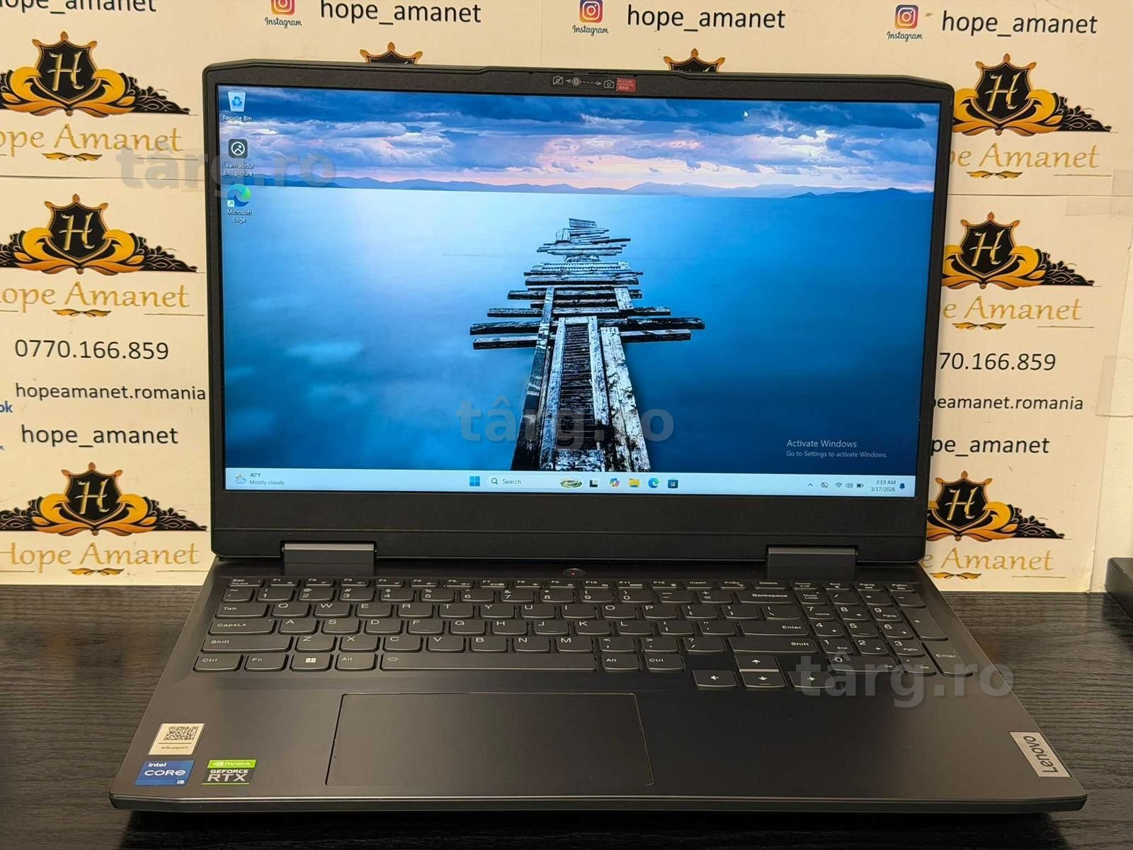 Hope Amanet P10/Laptop Lenovo IDEAPAD 3 GAMING
