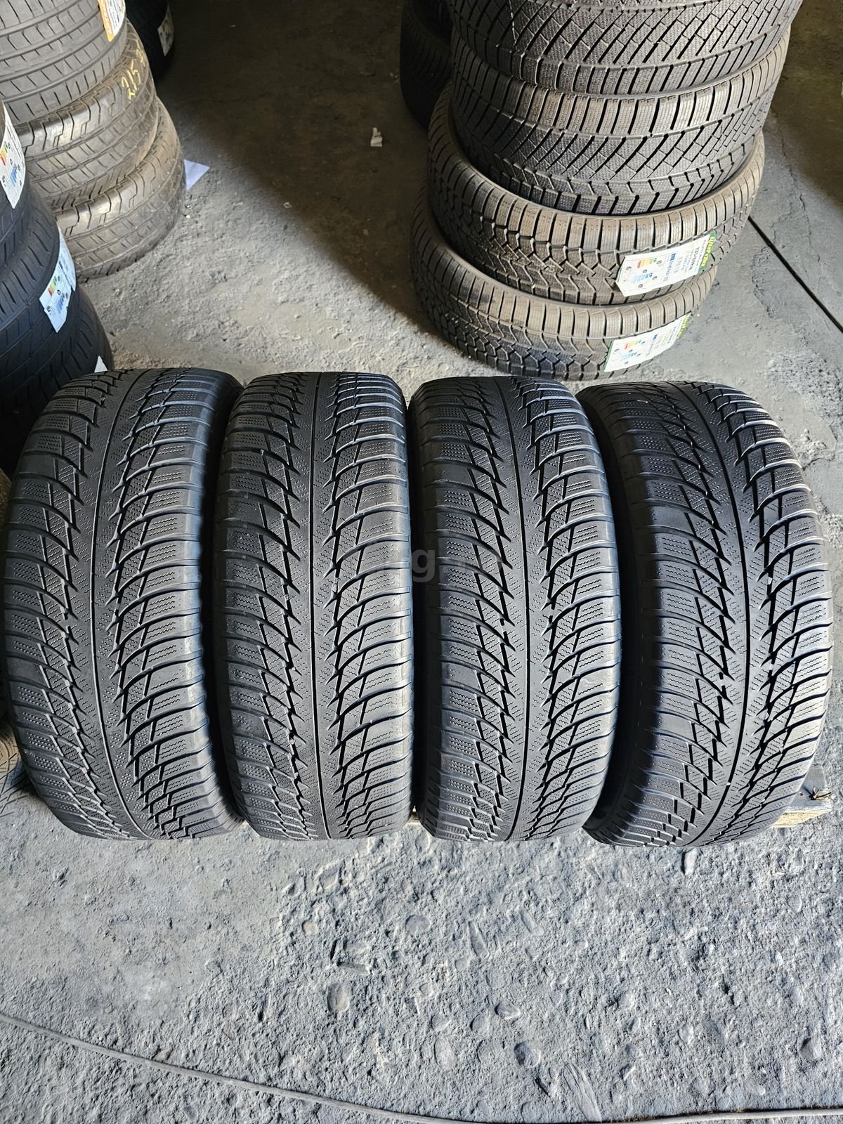 4 anvelope iarna 195 55 16 Bridgestone 2024