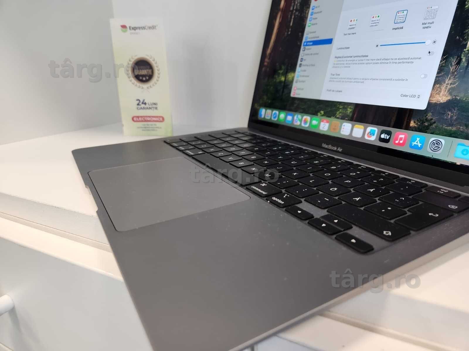 Laptop Apple  Macbook Air 2020  Intel i3 (Ag8 Tudor/B75100) – Garantie 2 Ani!
